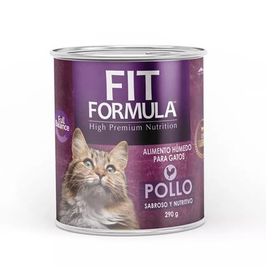 FIT FORMULA ALIMENTO HUMEDO POLLO PARA GATOS 290 GR - 1