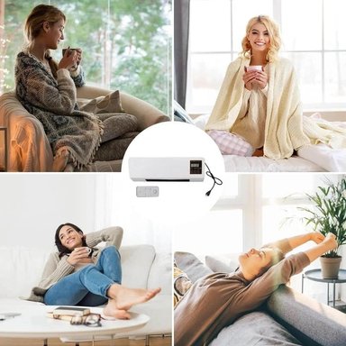 AIRE ACONDICIONADO PORTÁTIL SPLIT FRÍO CALOR 2 EN 1 1800W CON CONTROL REMOTO - 10