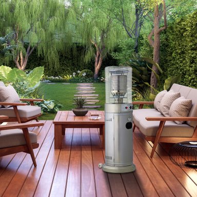 ESTUFA A GAS KLYMA EXTERIOR TERRAZA CILDRO LW INOX 1.35 METROS - 8