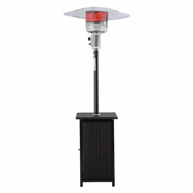 ESTUFA A GAS EXTERIOR TERRAZA SETAX RATTAN - 1
