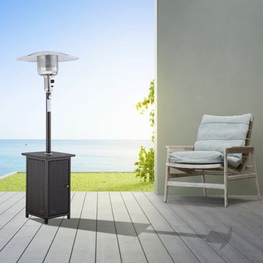 ESTUFA A GAS EXTERIOR TERRAZA SETAX RATTAN - 5