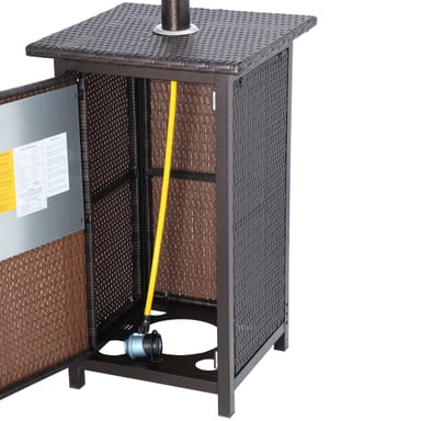 ESTUFA A GAS EXTERIOR TERRAZA SETAX RATTAN - 7