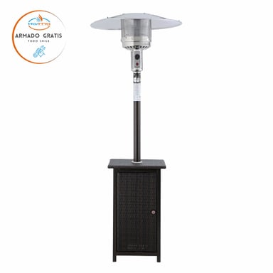 ESTUFA A GAS EXTERIOR TERRAZA SETAX RATTAN - 10