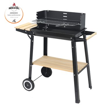 PARRILLA A CARBÓN OHIO BLACK - 6