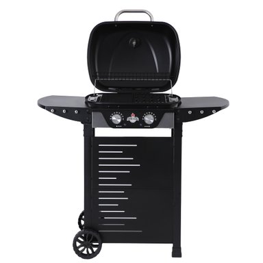 SET PARRILLA ELECTRICA 2 QUEMADORES MANHATTAN BLACK + FUNDA XS - 5