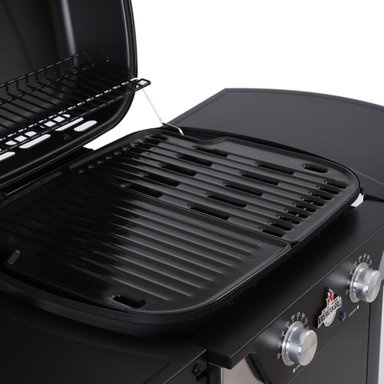 SET PARRILLA ELECTRICA 2 QUEMADORES MANHATTAN BLACK + FUNDA XS - 7