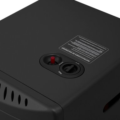 Estufa a Gas 15 Kg 4,2 Kw VARME PRO Black KLYMA - 5