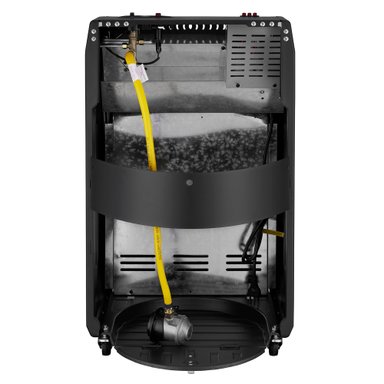 ESTUFA A GAS HIBRIDA 15 KG 4,2KW 1500W VARME HYBRID BLACK KLYMA - 5
