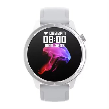 SMARTWATCH ELEGANTE 360X360 MONITOREO SALUD COMPATIBLE IOS ANDROID - 1