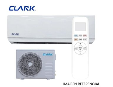 AIRE ACONDICIONADO SPLIT CLARK 24000 BTU INVERTER BLANCO - 1