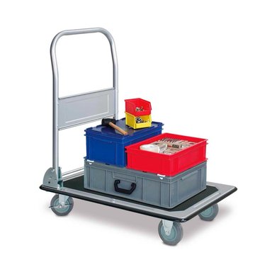 CARRO PLEGABLE SIN MARCA HC150A 150 KG 73 X 47 X 82 CM ACERO MIRLO - 5