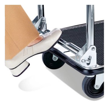CARRO PLEGABLE SIN MARCA HC150A 150 KG 73 X 47 X 82 CM ACERO MIRLO - 6