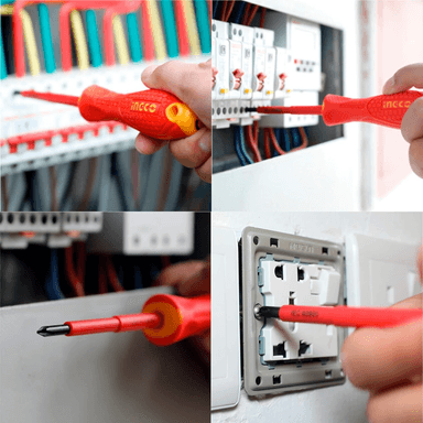 SET DESTORNILLADORES ELECTRICOS AISLADO 6PCS INGCO HKISD0608 - 7