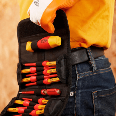 JUEGO 12 PCS DESTORNILLADORES AISLADOS INTERCAMBIABLE INGCO - 2
