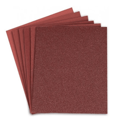 SET 10 LIJAS EN SECO MADERA MASILLA NORTON 225X275 MM A-257 GRANO 120 - 2