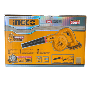 SOPLADOR INALAMBRICO 20V 2.7 M3/MIN INGCO CABLI200281 - 9