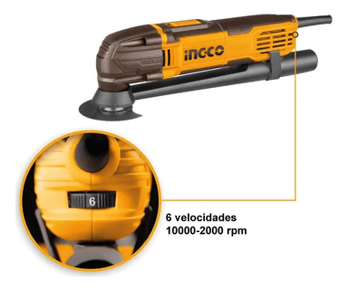 MULTICORTADORA MULTIPROPOSITO ELECTRICA INGCO 300W MF3008-7 - 5