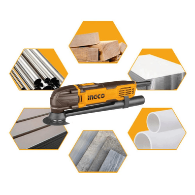 MULTICORTADORA MULTIPROPOSITO ELECTRICA INGCO 300W MF3008-7 - 6