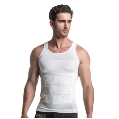 POLERA CAMISETA FAJA REDUCTORA HOMBRE CLICK VENTAS TÉRMICA ADELGAZAR TALLA XXL - 1