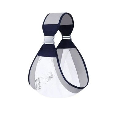 PORTABEBÉ CLICK VENTAS FULAR CANGURO ERGONÓMICO BOLSA APOYO GRIS - 1