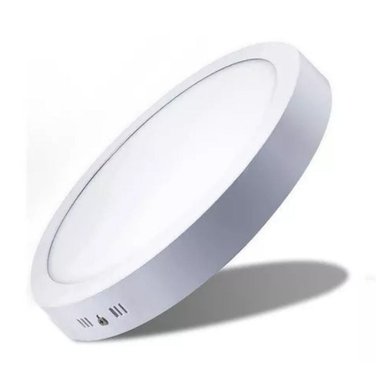 PLAFON TECHO CLICK VENTAS FOCO SOBREPUESTO PANEL LED LAMPARA REDONDO 18 W - 1