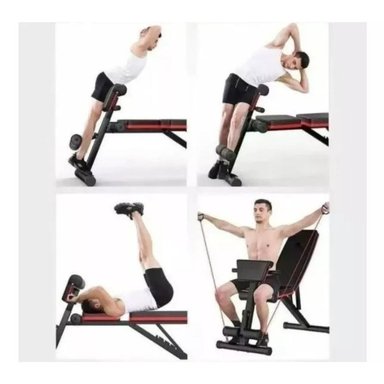 SILLA MULTIFUNCION BANCA PARA HACER ABDOMINALES EJERCICIOS - 3