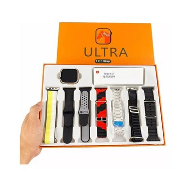 RELOJ INTELIGENTE SMARTWATCH ULTRA BIG INFINITE 7 EN 1 - 2