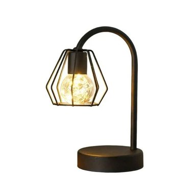 LAMPARA DE MESA METAL FIERRO DECORACIÓN HOGAR ESCRITORIO - 1