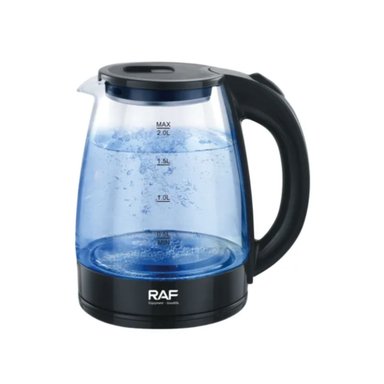 HERVIDOR ELE CTRICO RAF7201B 2.0 LITROS VIDRIO TETERA - 1