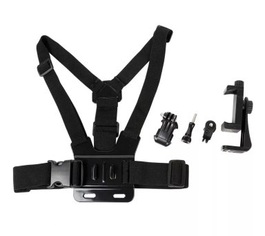 SOPORTE CELULAR AJUSTABLE KIT ARNES DE PECHO CORREA SELFIE - 3