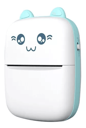 MINI IMPRESORA TÉRMICA PORTÁTIL BLUETOOTH GATITO + 1 ROLLO - 1