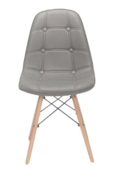 SILLA EAMES CAPITONNÉ | GRIS - 1