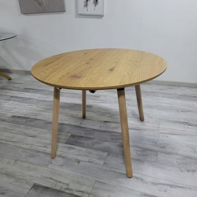 COMEDOR MESA EXPANDIBLE 100 - 180CM + 6 SILLAS CAPITONNE LINO NEGRO - 3
