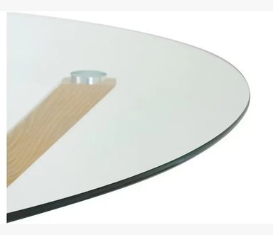 COMEDOR WARWICK 120CM + 6 SILLAS MARIPOSA LINO NEGRO - 4