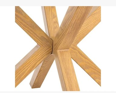 COMEDOR WARWICK 120CM + 6 SILLAS MARIPOSA LINO NEGRO - 5