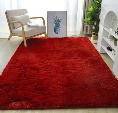 ALFOMBRA SHAGGY PELUDAS BURDEO 240 X 200 CM - 1