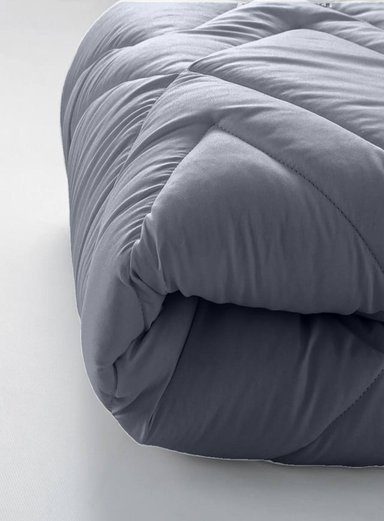 PLUMON NORDICO DE SEDA 2 PLAZA 230X250CM GRIS - 1