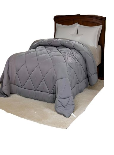 PLUMON NORDICO DE SEDA 2 PLAZA 230X250CM GRIS - 2