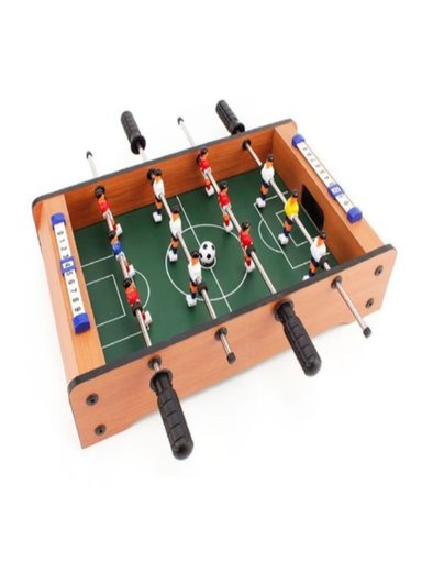 MESA TACA TACA FUTBOLÍN DE MADERA PARA NIÑOS - 1