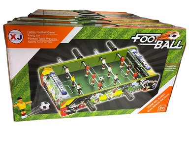 MESA TACA TACA FUTBOLÍN DE MADERA PARA NIÑOS - 4
