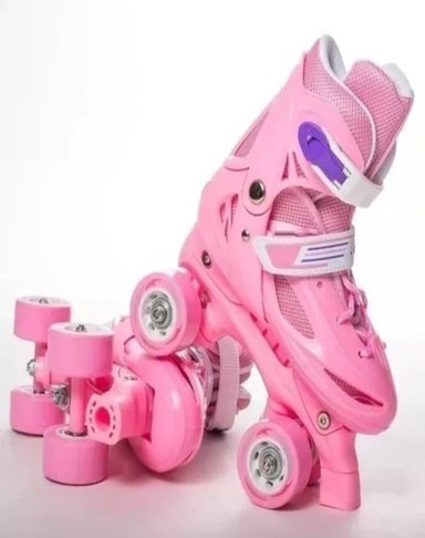 PATINES 4 RUEDAS AJUSTABLES NIÑA TALLA S31-34 - 2
