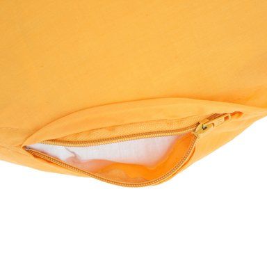 COJÍN SUEÑO BLANCO ALMOHADA MULTIFUNCIONAL MATERNAL MAS LA FUNDA 144 HILOS 87 X 32 CM AMARILLO - 3