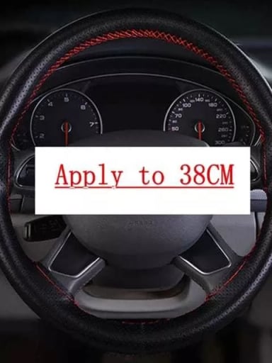 FUNDA CUBRE VOLANTE COSIDO PARA AUTO + HILO Y AGUJA /R&C - 5