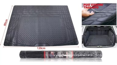 CUBRE MALETA GOMA MALETERO AUTO SUV ANTIDESLIZANTE 120X80CM - 1
