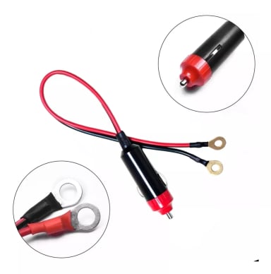 ADAPTADOR CENICERO ENCENDEDOR ENCHUFE CABLE ALIMENTACIÓN 12V - 1