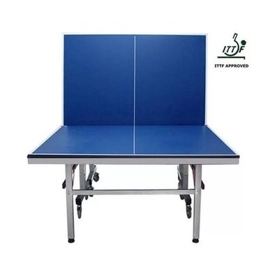 MESA PING PONG JUGUETÓN AJ-11 ACERO 152.5 CM X 274 CM 25MM FRONTÓN REGLAMENTARIA RUEDAS - 2