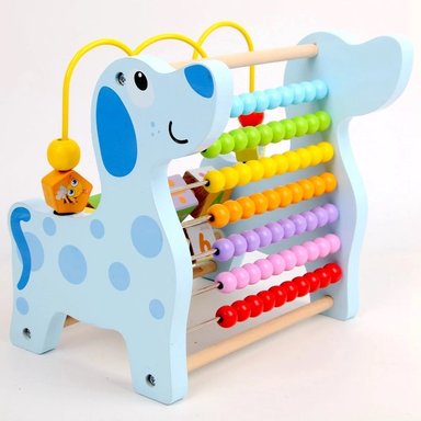 JUEGO DIDÁCTICO MADERA ÁBACO PRONOSUPINADOR BLOQUES ZK-132 - 2