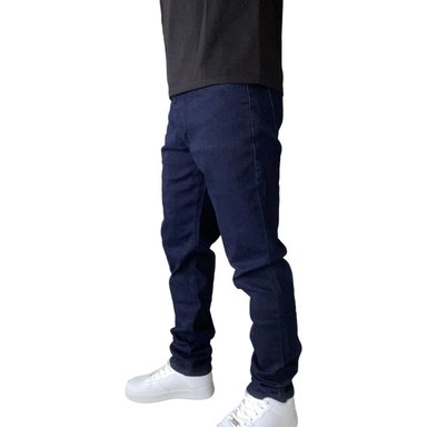 JEANS SLIM FIT MOSAICO ELASTICADOS HOMBRE - AZUL MARINO - 48 - 3