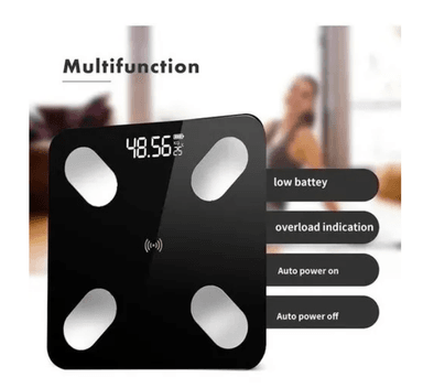 BÁSCULA BAÑO DIGITAL INTELIGENTE BLUETOOTH GRASA - 2