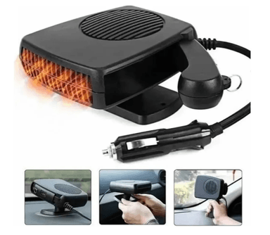 CALEFACTOR PARA AUTO 12V - 200W CALEFACCIÓN PORTÁTIL - 4